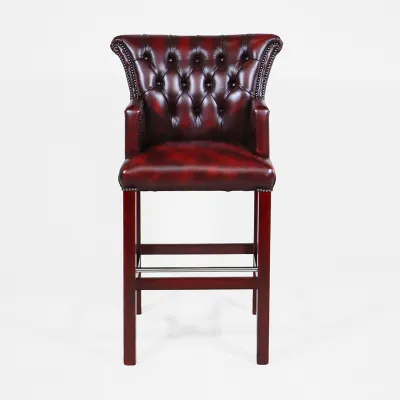 "Blackstone Bar Chair" Chesterfield Barhocker
