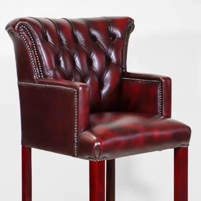 "Blackstone Bar Chair" Chesterfield Barhocker