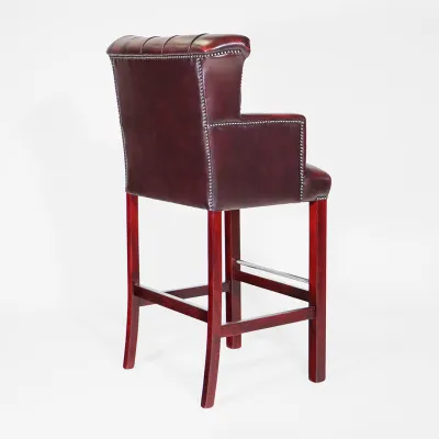 "Blackstone Bar Chair" Chesterfield Barhocker