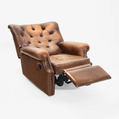 Chesterfield Recliner Sessel