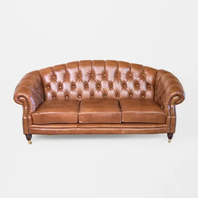 "Paisley" Chesterfield Sofa 2-Sitzer