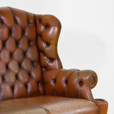 Chesterfield Sofa Braun