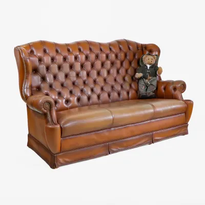 Chesterfield Sofa Braun