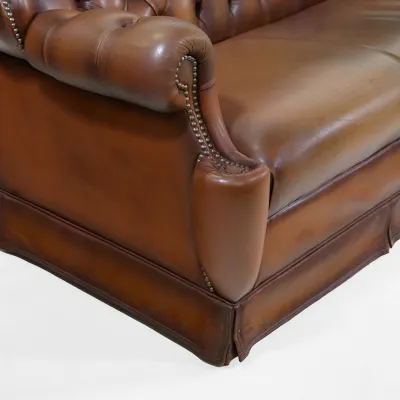 Chesterfield Sofa Braun