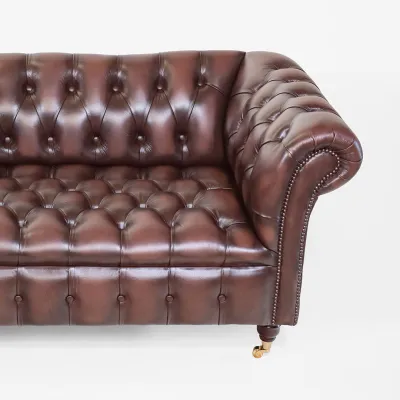 "Tain" 4-Sitzer Original englisches Chesterfield Sofa