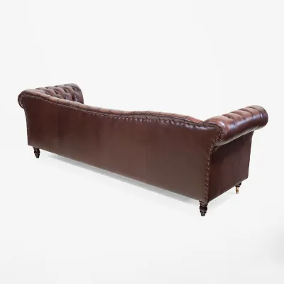 "Tain" 4-Sitzer Original englisches Chesterfield Sofa