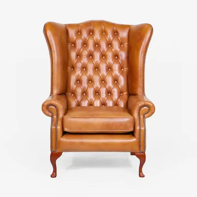Chesterfield Ohrensessel "Grand Queen Anne Chair"