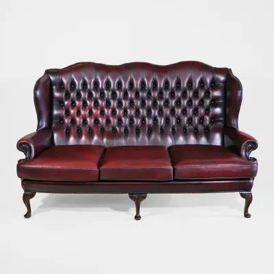Vintage Chesterfield Sofa "Queen Anne"