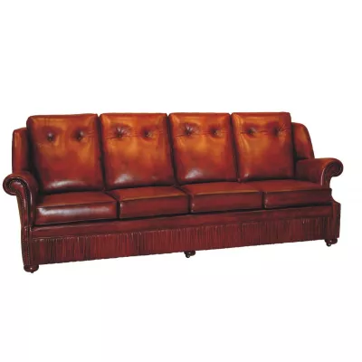 Original englisches Chesterfield Sofa "Chichester" 4-Sitzer