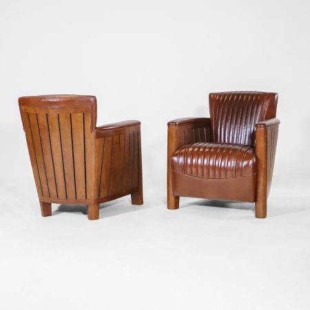 "Mariner's Brown" Clubsessel