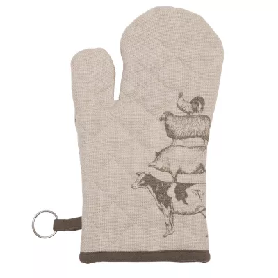 Clayre & Eef Ofenhandschuh natuur