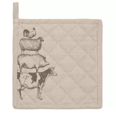 Clayre & Eef Topflappen natuur