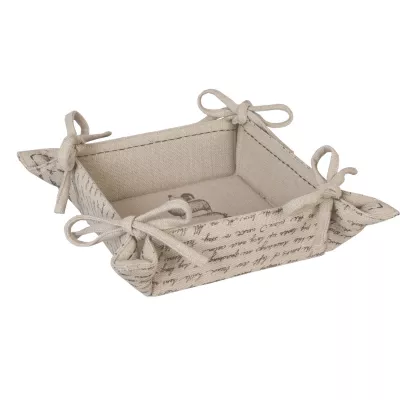 Clayre & Eef Brotkorb 35x35 natuur