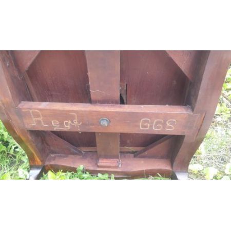 Antikes Revolving Bookcase, Mahagoni, ca. 1920