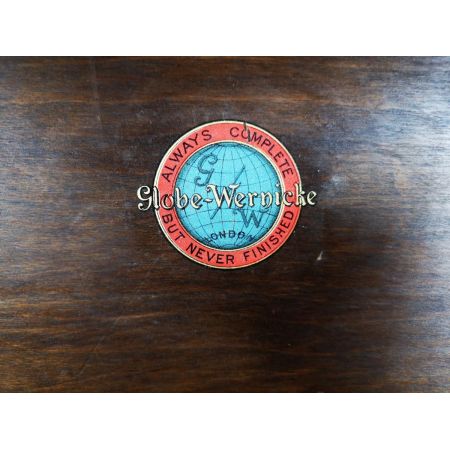 Antiker Globe Wernicke Bücherschrank, ca. 1900