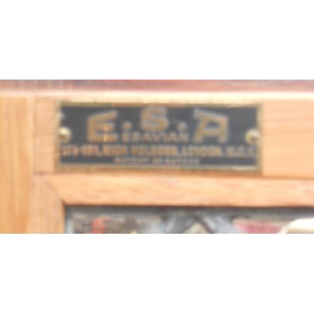 Antiker Bücherschrank aus dem Zeitalter Eduards VII.