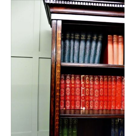 Antikes offenes Bücherregal aus dem 19. Jahrhundert