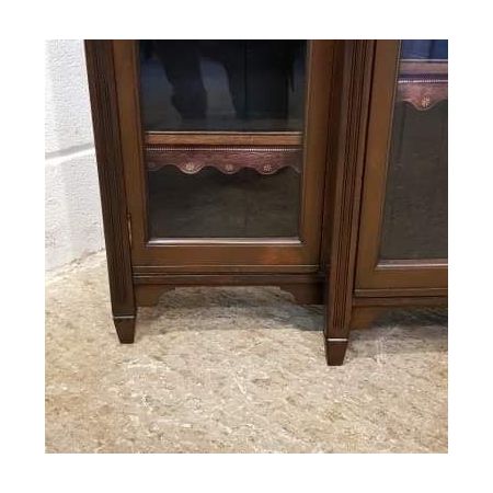 Antiker Breakfront Bücherschrank