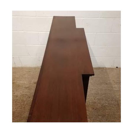 Antiker Breakfront Bücherschrank