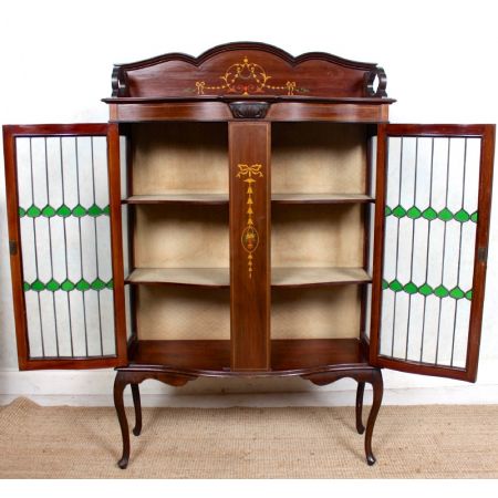 Edwardianisches Bücherregal aus den 1900er Jahren