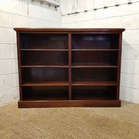 Antikes viktorianisches Bücherregal aus dem 19. Jahrhundert