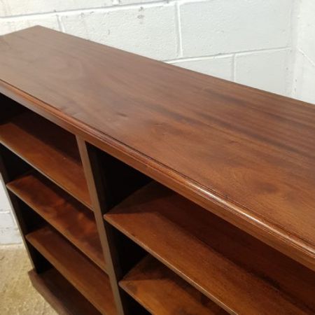 Antikes viktorianisches Bücherregal aus dem 19. Jahrhundert