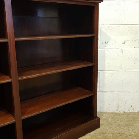 Antikes viktorianisches Bücherregal aus dem 19. Jahrhundert