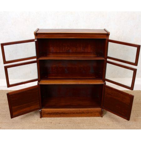 Edwardianisches antikes Bücherregal aus den 1900er Jahren