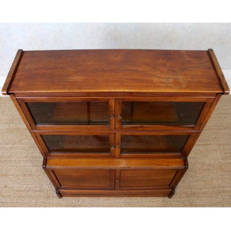 Edwardianisches antikes Bücherregal aus den 1900er Jahren