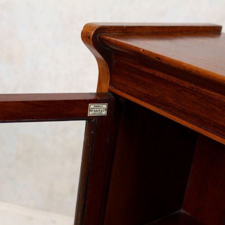 Edwardianisches antikes Bücherregal aus den 1900er Jahren