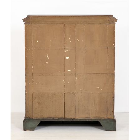 Verglastes Bücherregal mit Mahagoni