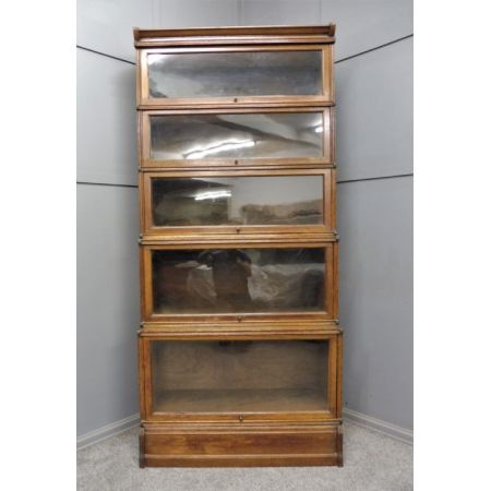 Antikes hohes Bücherregal Globe Wernicke