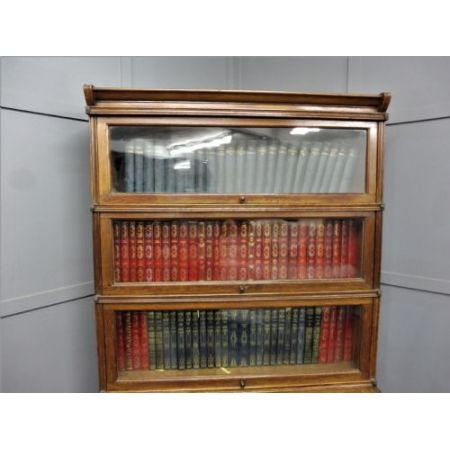 Antikes hohes Bücherregal Globe Wernicke