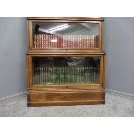 Antikes hohes Bücherregal Globe Wernicke