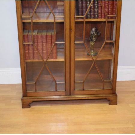 Antikes edwardianisches Bücherregal