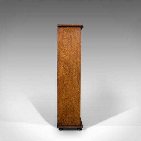 Antiker edwardianischer Bücherschrank