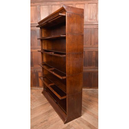 Antikes fünfteiliges Bookcase