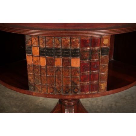 Seltenes Revolving Bookcase Drum Table