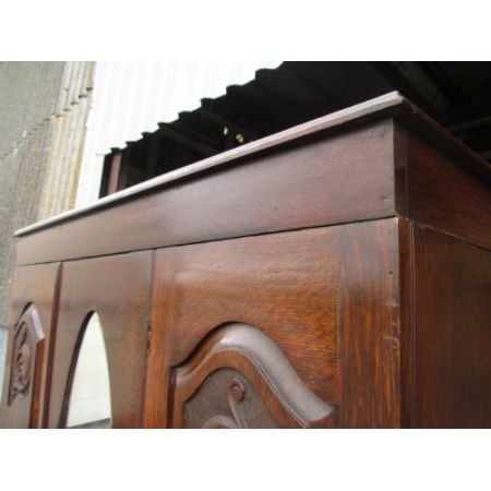 Antiker Jugendstil Spiegelschrank