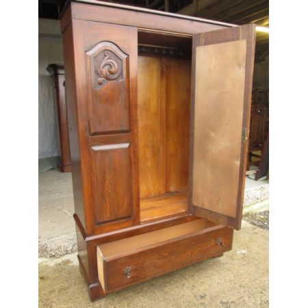 Antiker Jugendstil Spiegelschrank