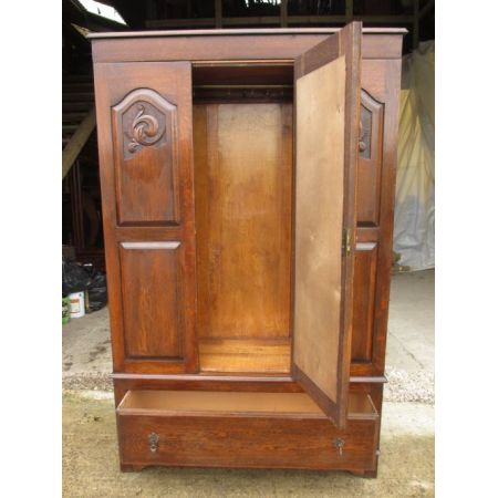 Antiker Jugendstil Spiegelschrank