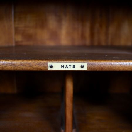 edwardian compactum wardrobe mahogany ca. 1900 Jh
