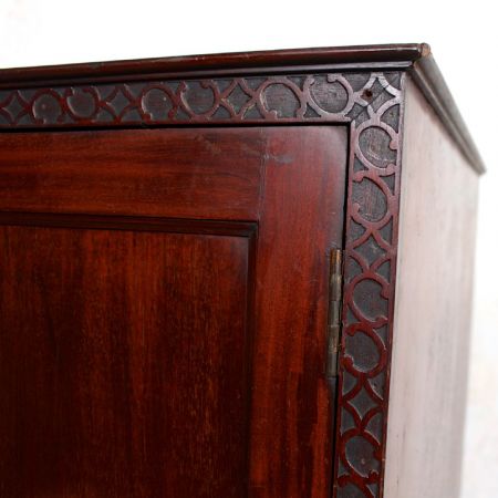 edwardian compactum wardrobe mahogany ca. 1900 Jh