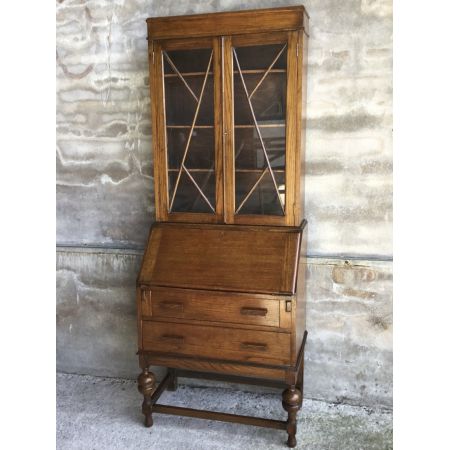 oak bureau bookcase Oak  1930 Jh.