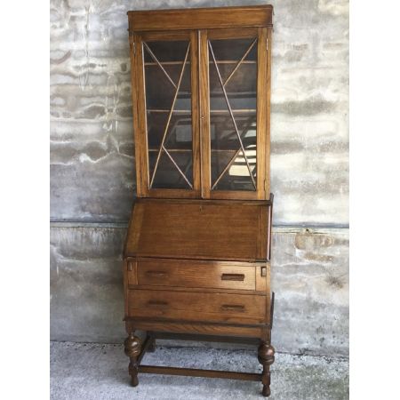 oak bureau bookcase Oak  1930 Jh.