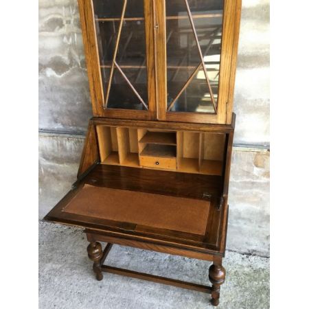 oak bureau bookcase Oak  1930 Jh.