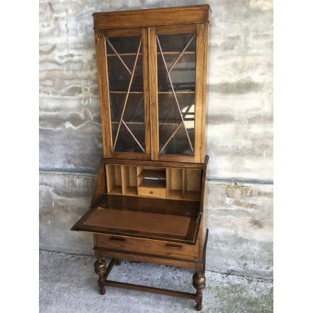 oak bureau bookcase Oak  1930 Jh.