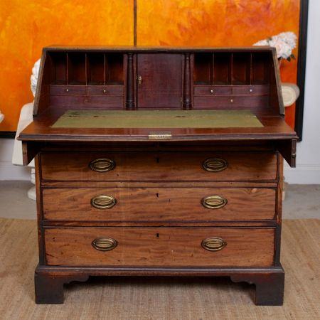 georgian bureau mahogany ca.1800 Jh.