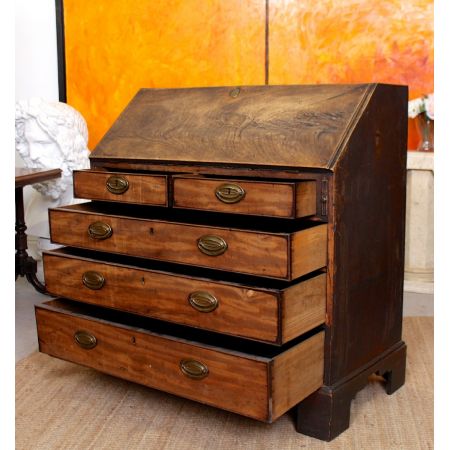 georgian bureau mahogany ca.1800 Jh.