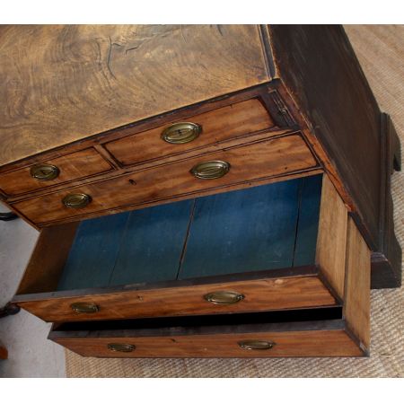 georgian bureau mahogany ca.1800 Jh.